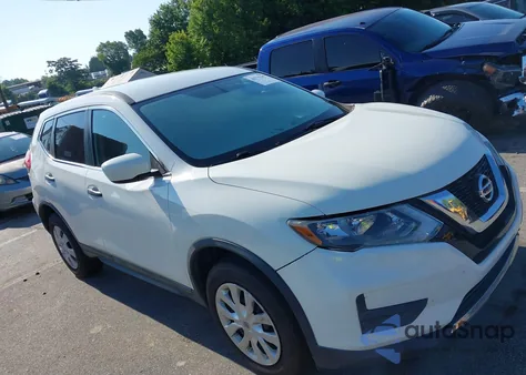 2017 Nissan Rogue S из США, поврежденный, VIN 5N1AT2MV1HC814189